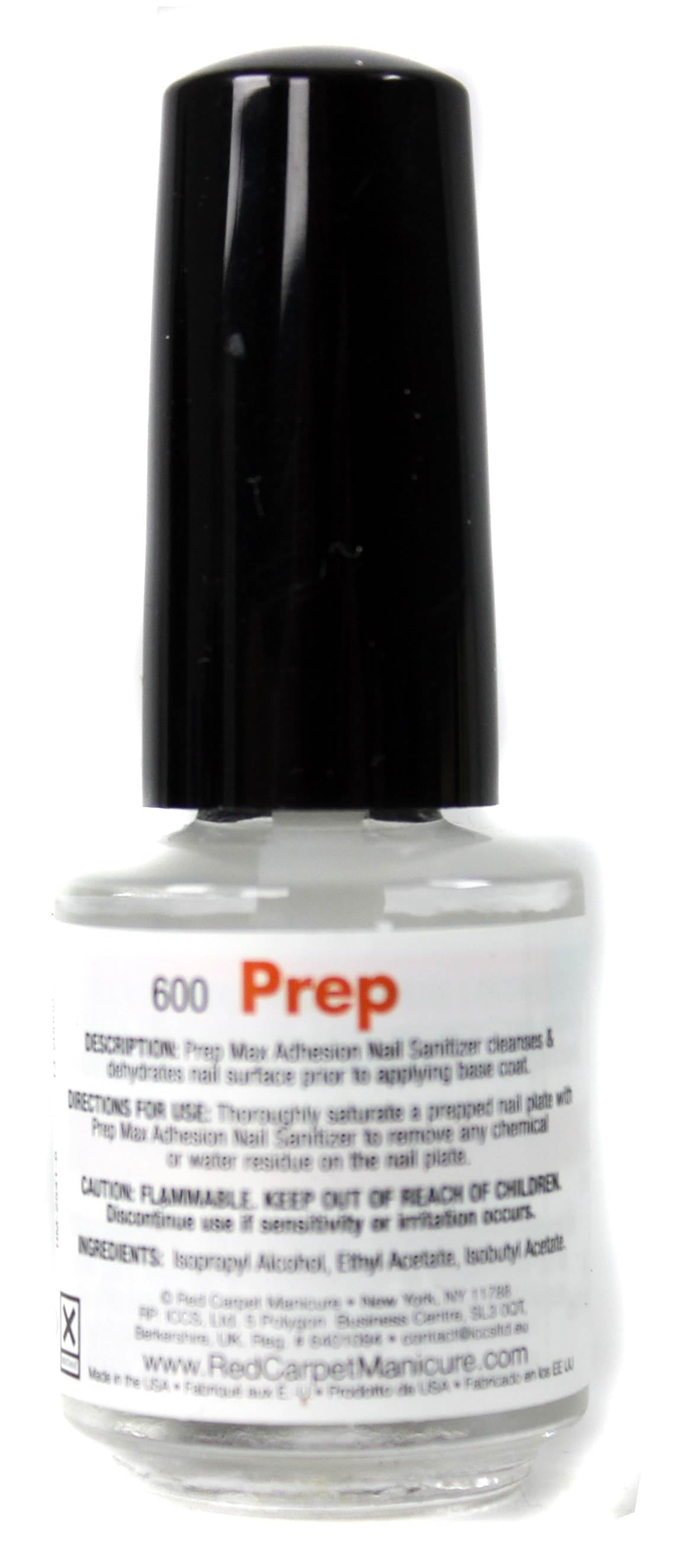 Red Carpet Manicure UV/LED Gel Nail Polish 4-Pack - Sanitizer/Top/Base/Nourish