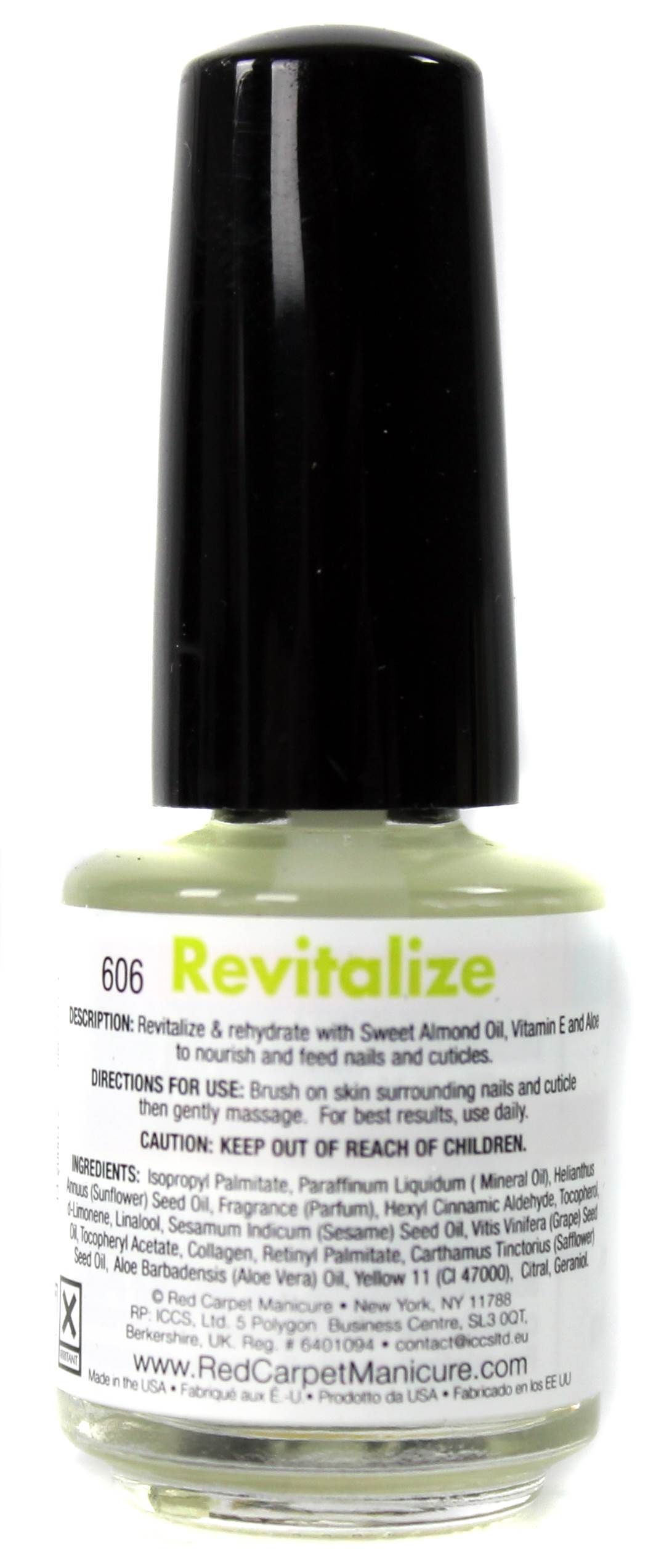 Red Carpet Manicure UV/LED Gel Nail Polish 4-Pack - Sanitizer/Top/Base/Nourish
