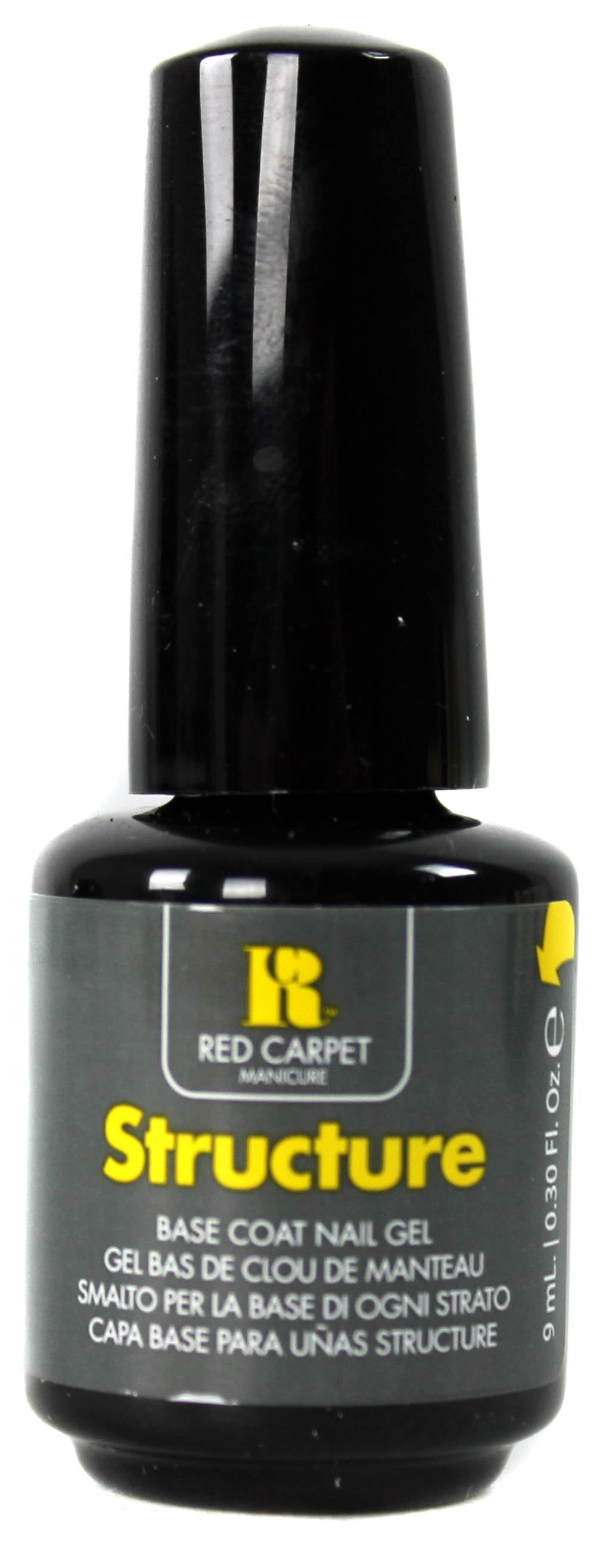 Red Carpet Manicure UV LED Soak Off Gel Nail Polish Top Base and Prep 3-Pack 9mL