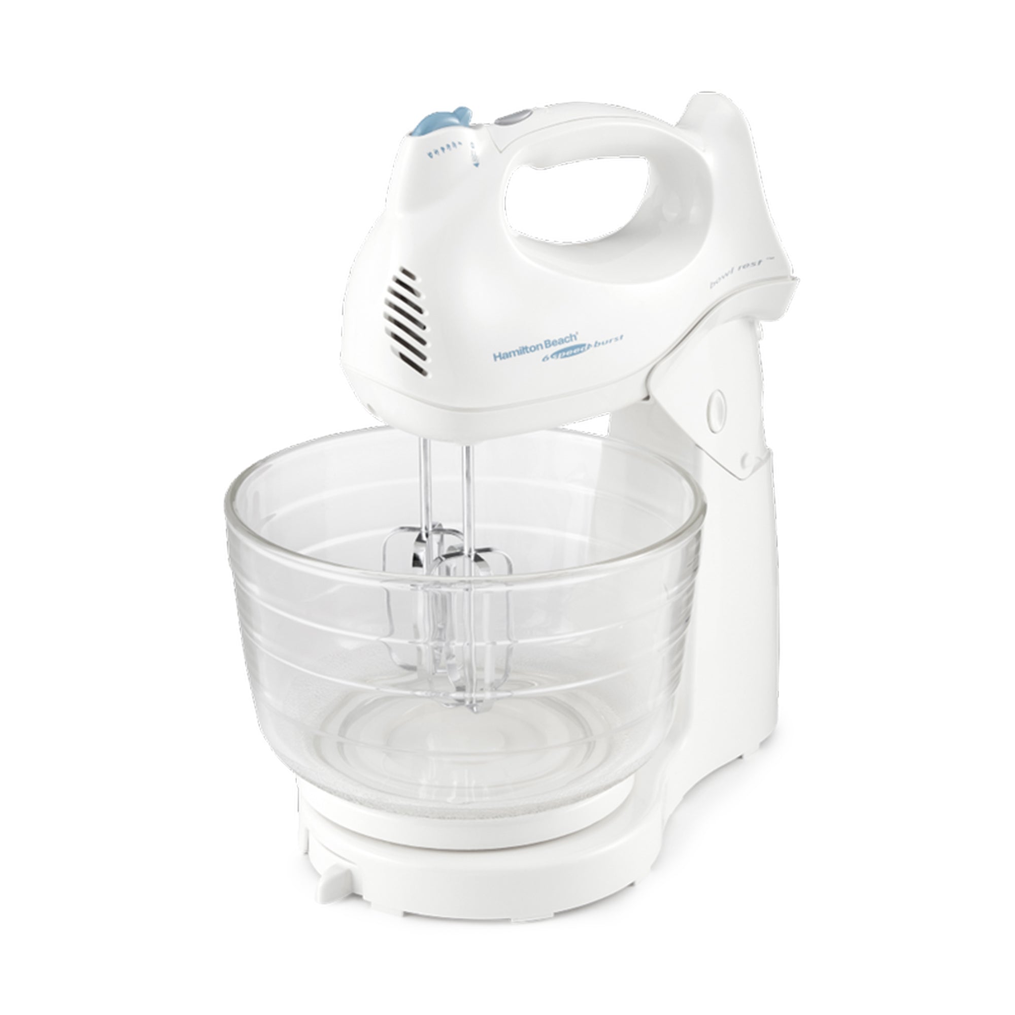 Hamilton Beach 64695 Power Deluxe 275W 4 Quart Countertop Hand and Stand Mixer (Open Box)