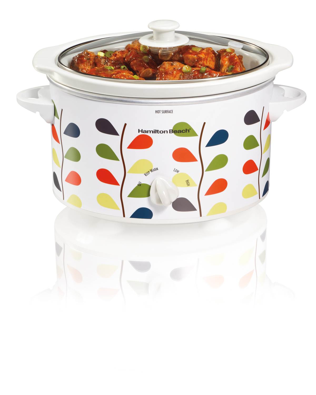 Hamilton Beach 33139 Oval Countertop Designer Slow Cooker, 3-Quart (Open Box)