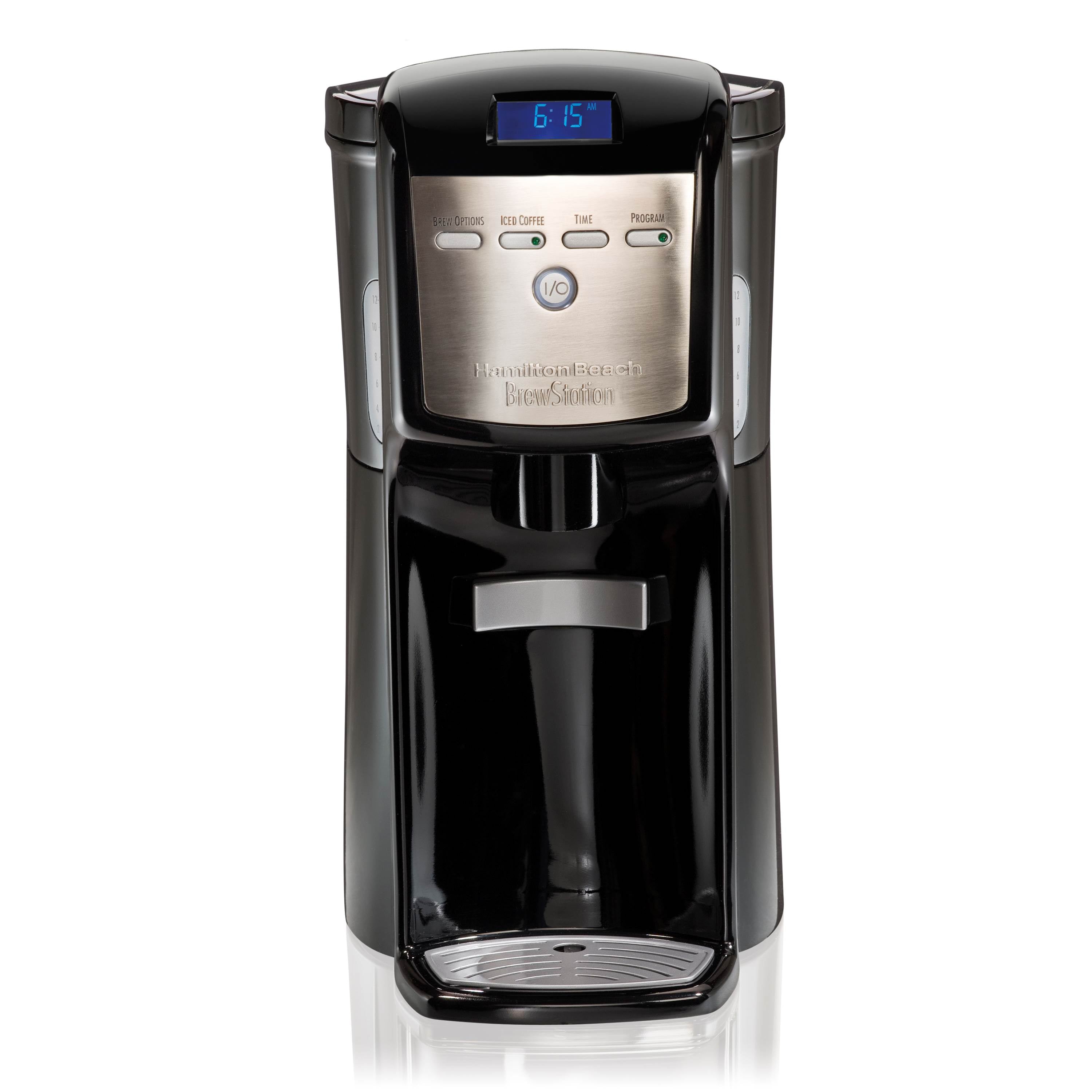 Hamilton Beach 12-Cup Programmable Brew Station Dispensing Coffee (Open Box)