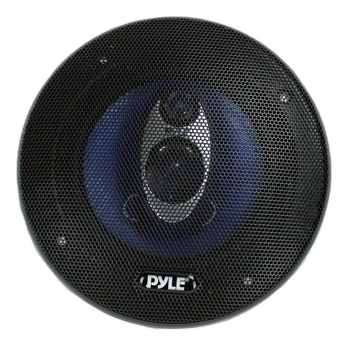 Pyle 5.25" 200W 3-Way Car Audio Triaxial Speakers Stereo Blue (Pair) (For Parts)