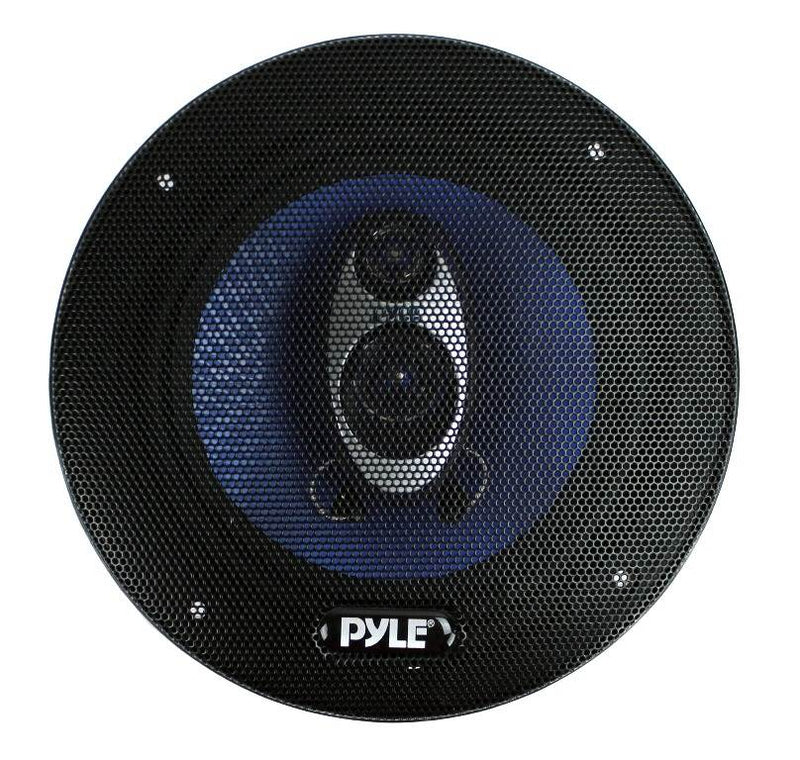 Pyle PL63BL 6.5" 360 Watts 3-Way Car Audio Coaxial Speakers PAIR Blue (Open Box)