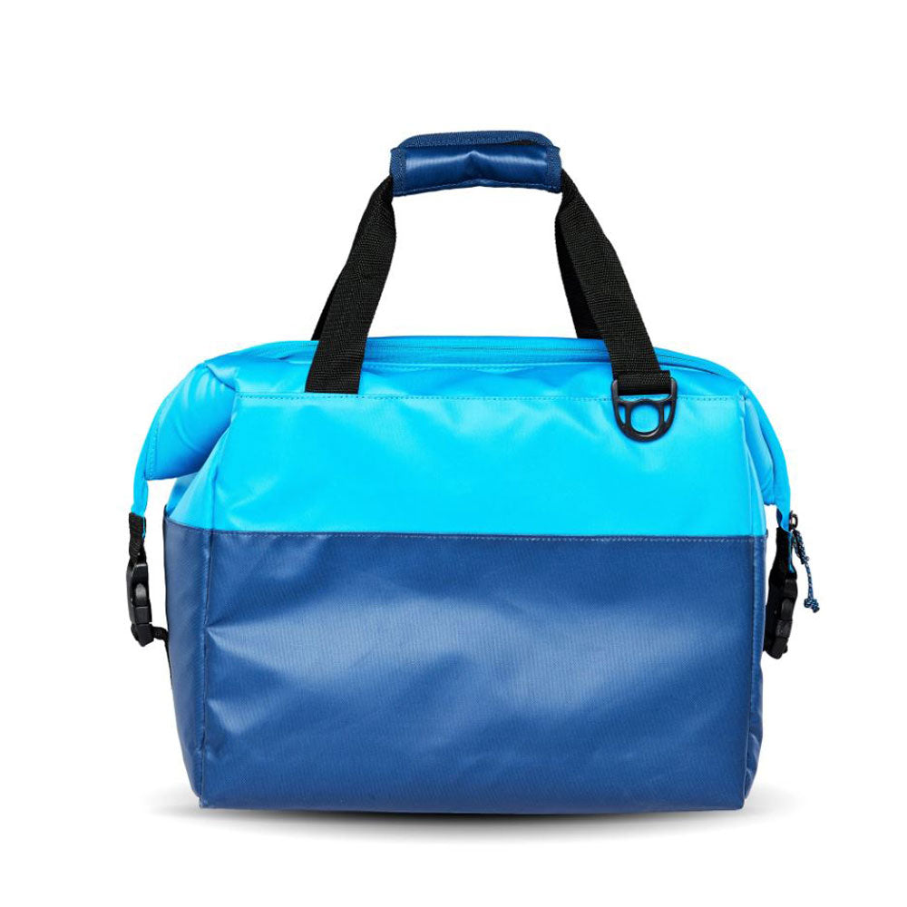 Igloo Adjustable Insulated Snapdown 36 Can Cooler Bag, Blue and Navy (Open Box)
