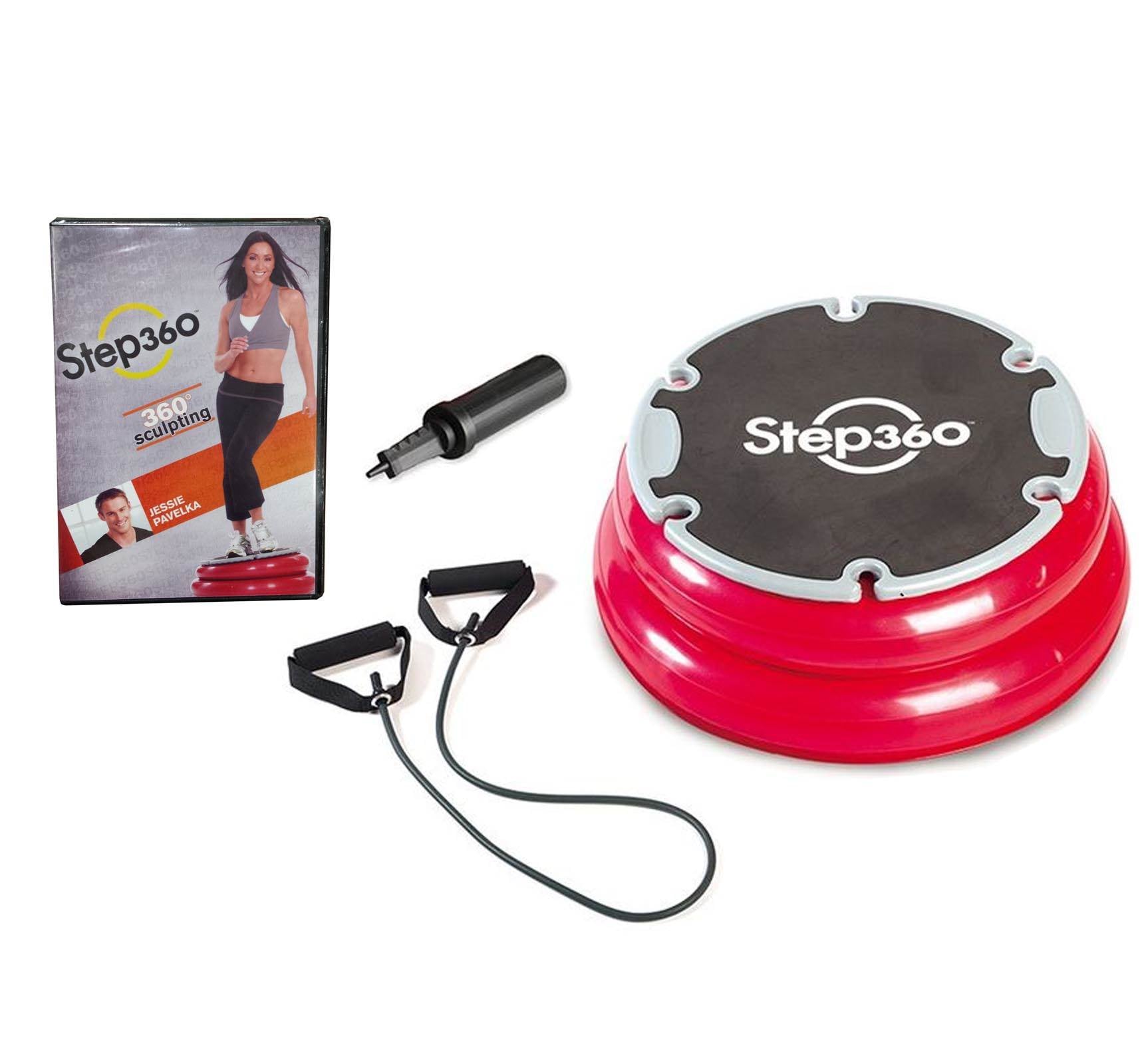 GAIAM Step 360 Fitness Exercise Step Aerobics Workout Balance Board - Open Box
