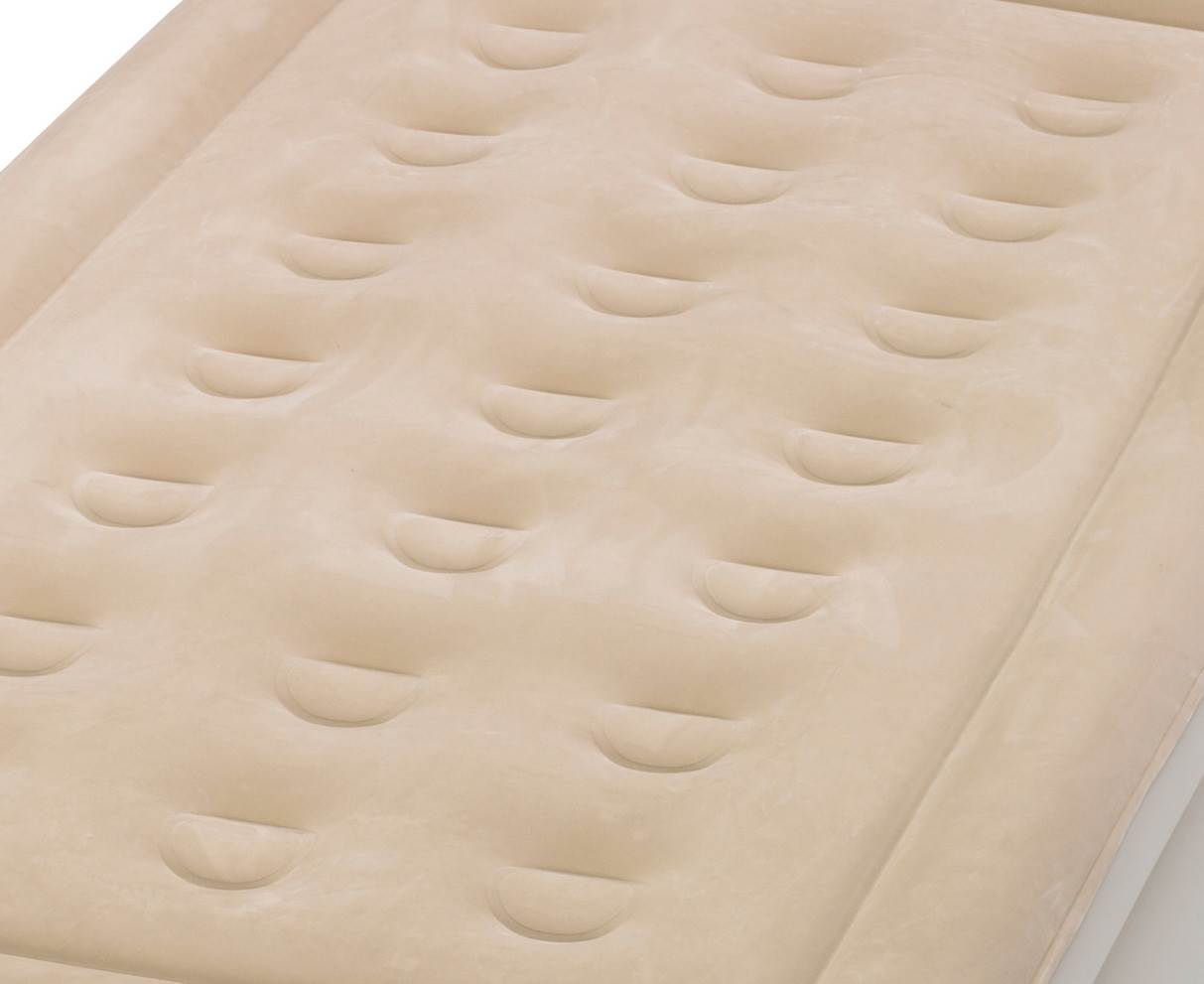 Serta Raised Twin Airbed Mattress with Built-In neverFLAT AC Air Pump | ST840016 (Refurbished)