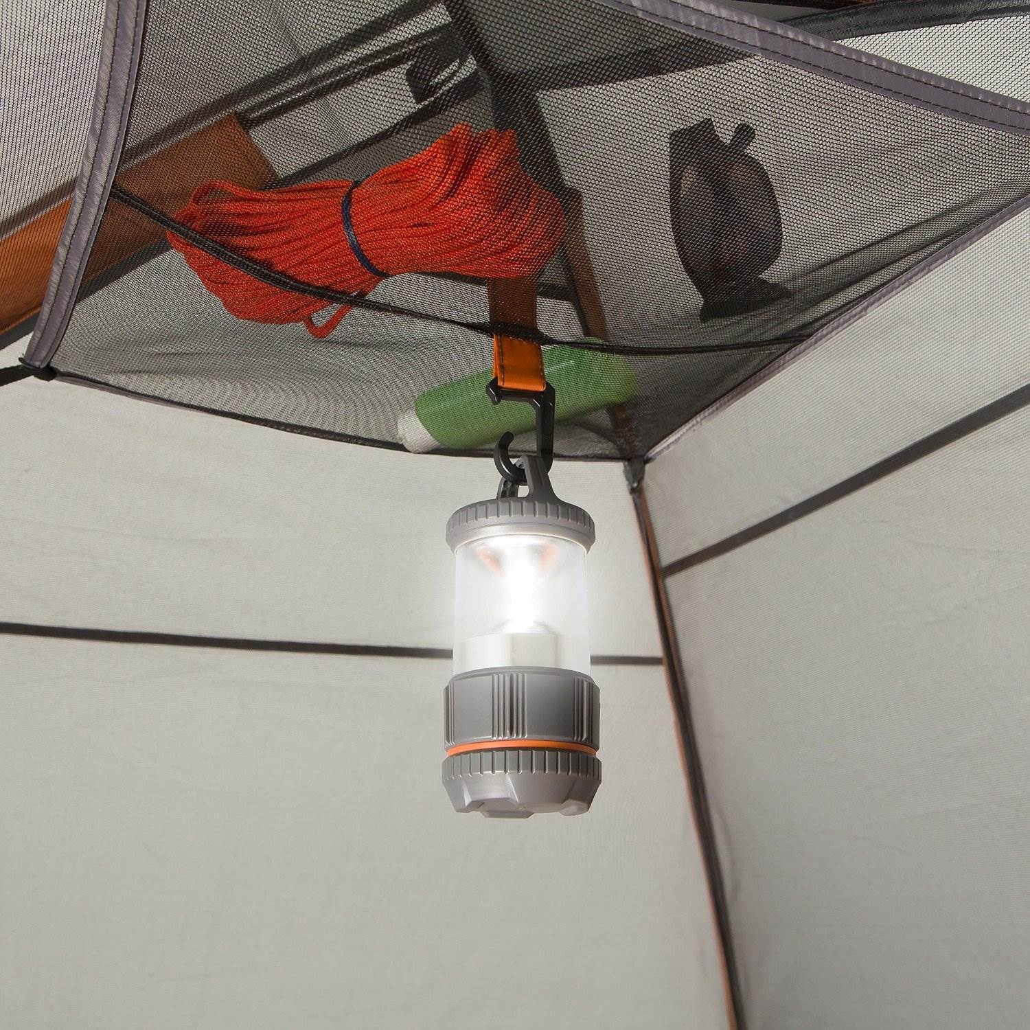 CORE Equipment 6 Person 11' x 9' Dome Camping Tent | Orange/Grey (Open Box)