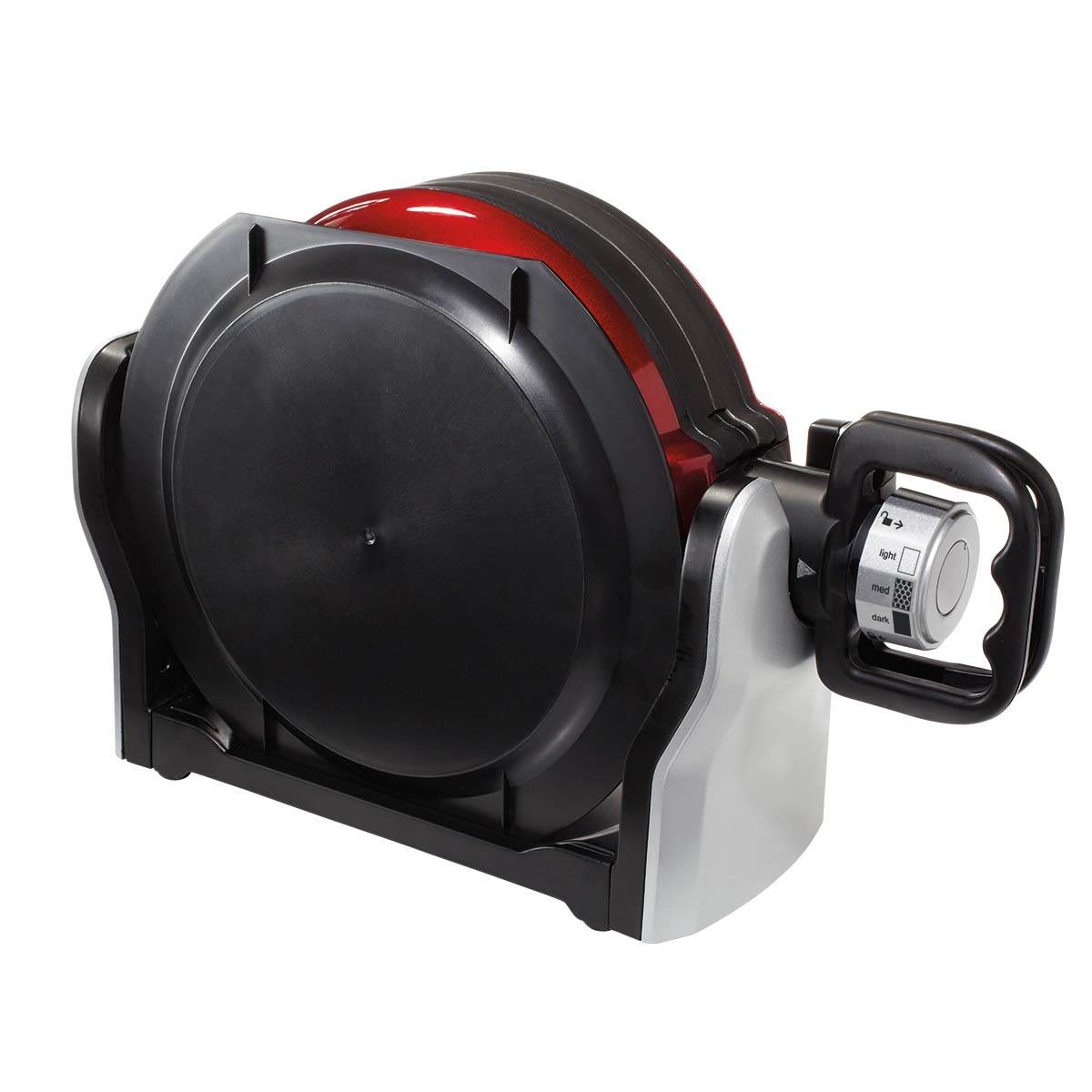 Oster CKSTWFDF2-1-015 Electric Double Flip Belgian Wafflemaker, Red (Open Box)