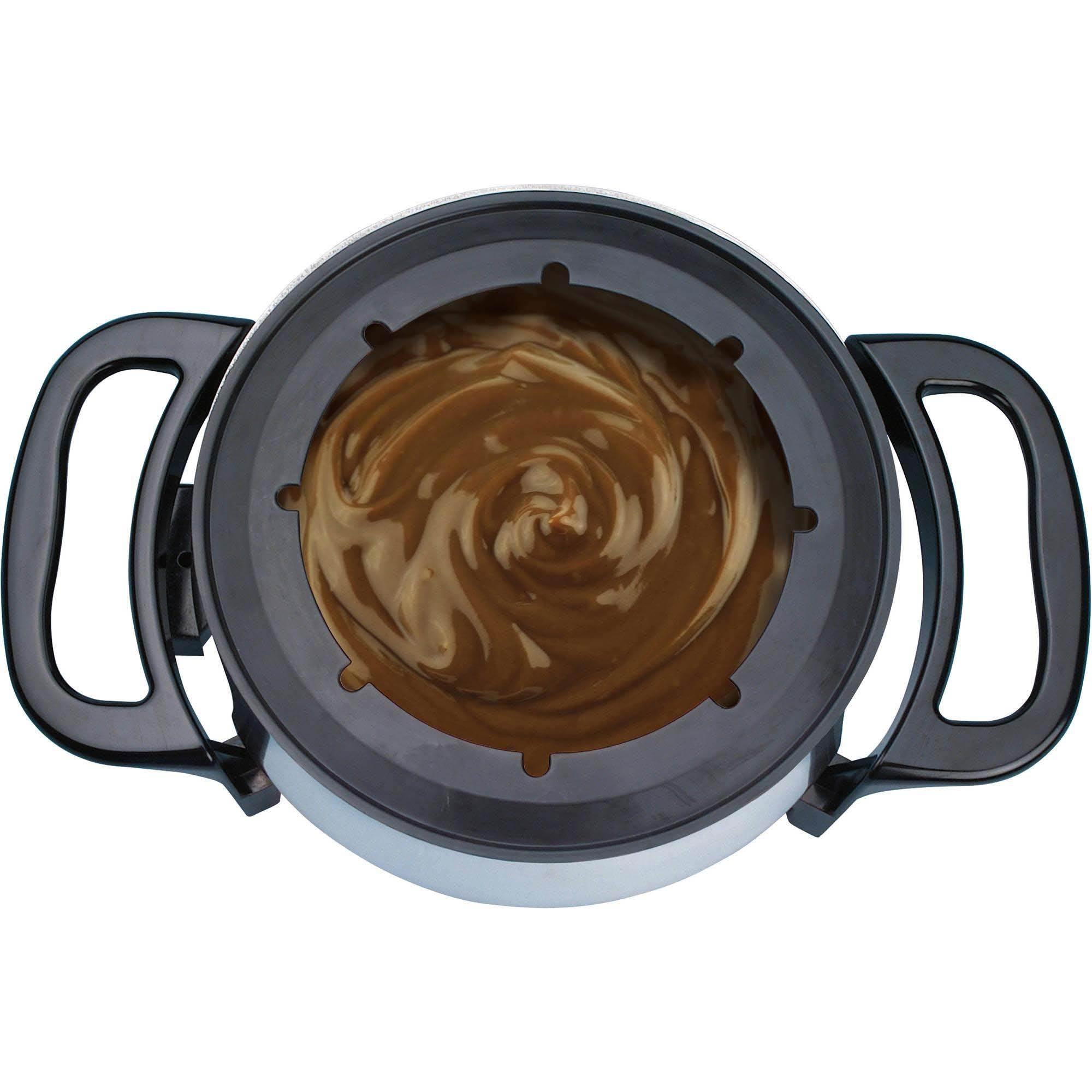 Oster FPSTFN7710 3-1/2 Quart Fondue Pot with Forks, Stainless Steel-Open Box