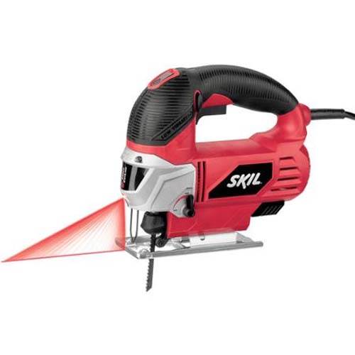 SKIL 4495-01 Laserguide Orbital 6 Amp Portable Variable Speed Jig Saw - Open Box