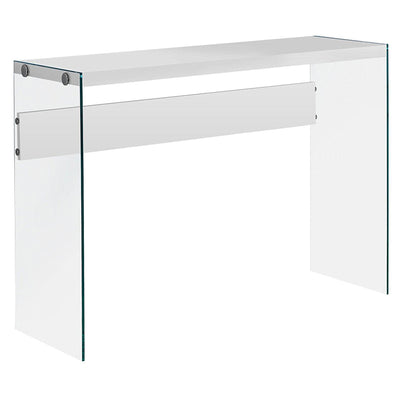 Monarch Glass Accent Console Table w/ Monarch Accent Glass Coffee Table