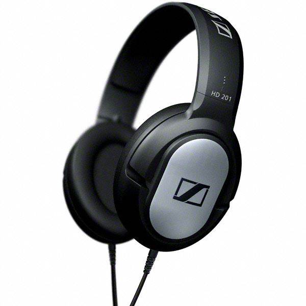 Sennheiser HD201S Professional DJ Over-Ear Hi-Fi Wired Headphones (Open Box)