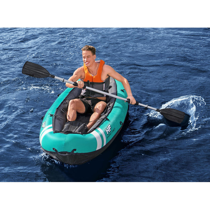 Bestway Hydro-Force Ventura 9' Single Person Inflatable Kayak Set with Paddle - VMInnovations