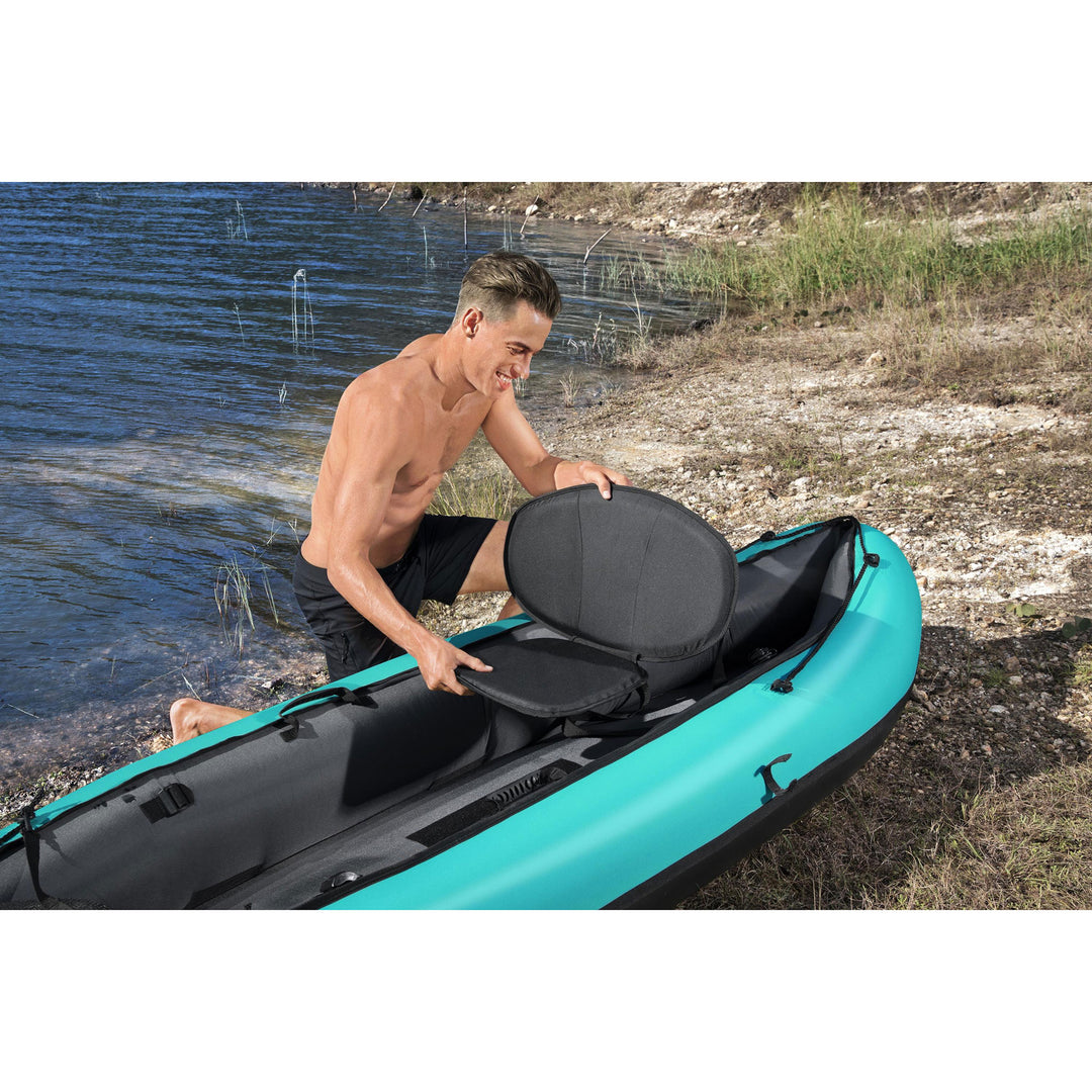 Bestway Hydro-Force Ventura 9' Single Person Inflatable Kayak Set with Paddle - VMInnovations