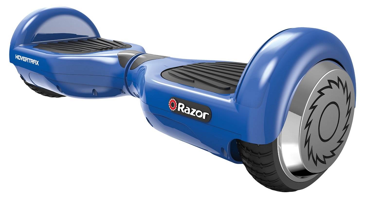 Razor Hovertrax 1.0 Electric Hoverboard Smartboard Scooter, Blue with Helmet