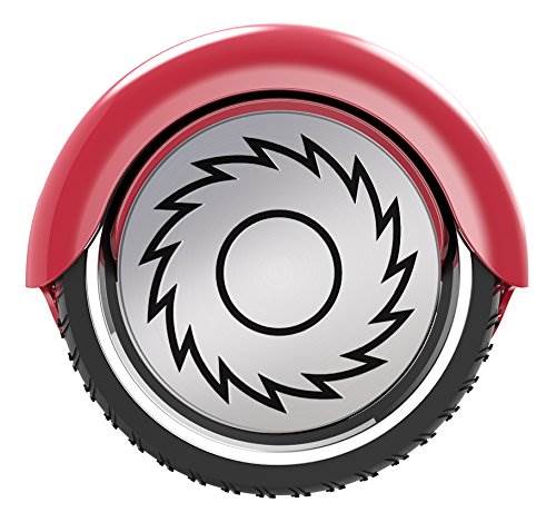 Razor Hovertrax 1.0 Electric Hoverboard Smartboard Scooter, Red with Helmet