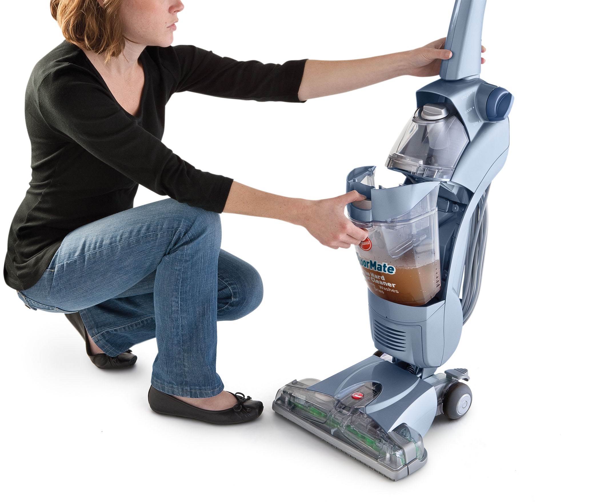 Hoover FH40010B FloorMate SpinScrub Hard Floor Cleaner (Used)