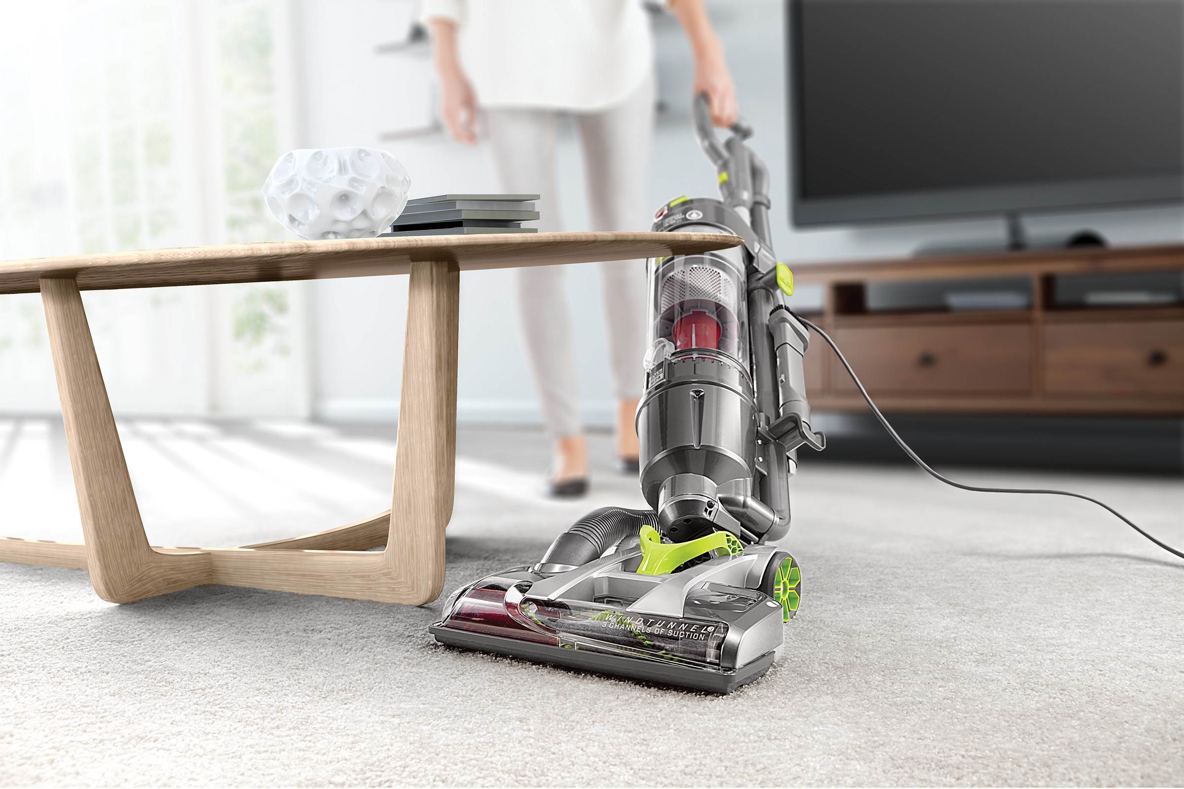 Hoover Air Steerable Lightweight Bagless Upright Vacuum | Open Box