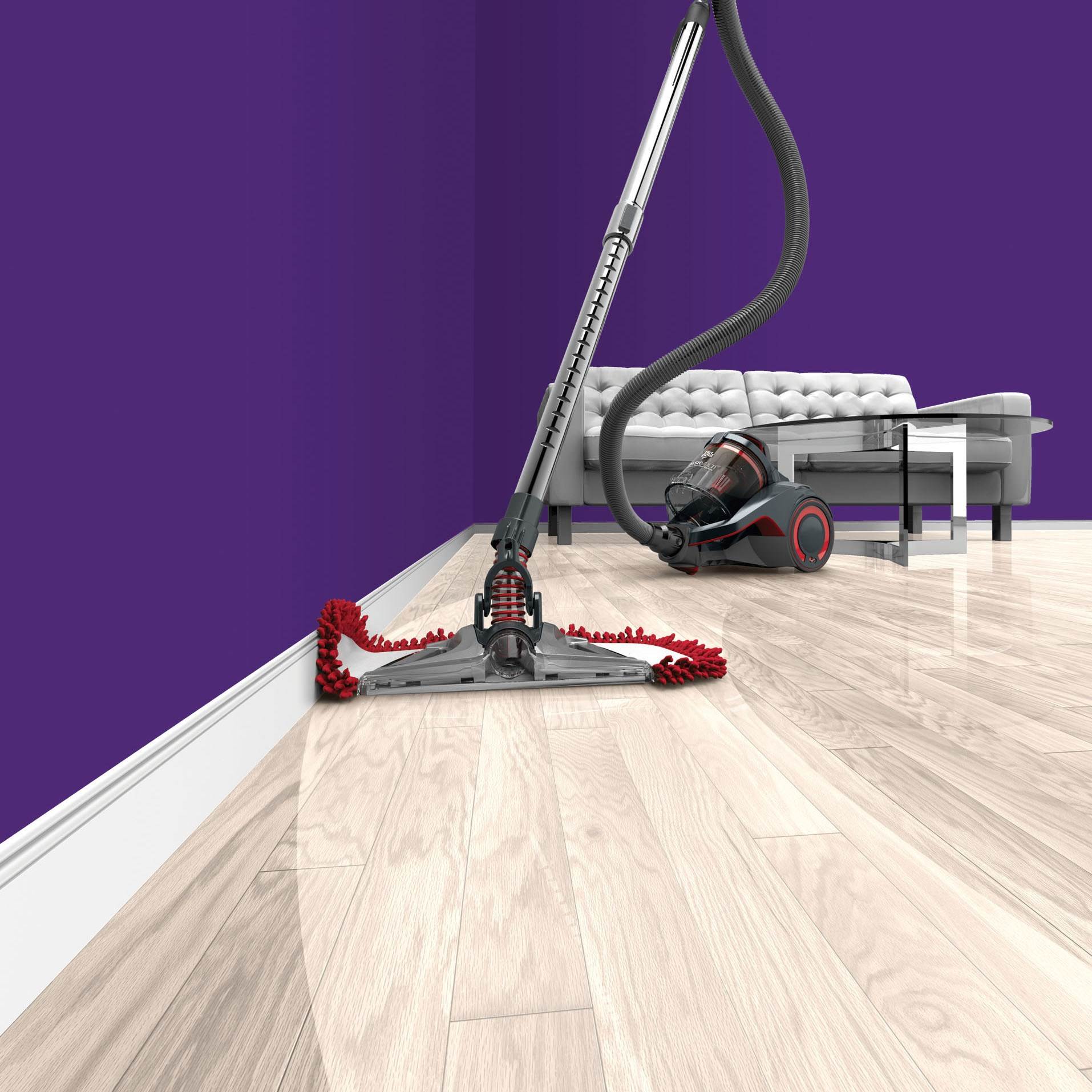 Dirt Devil DASH Multi Carpet & Hard Floor Cyclonic Canister - Open Box