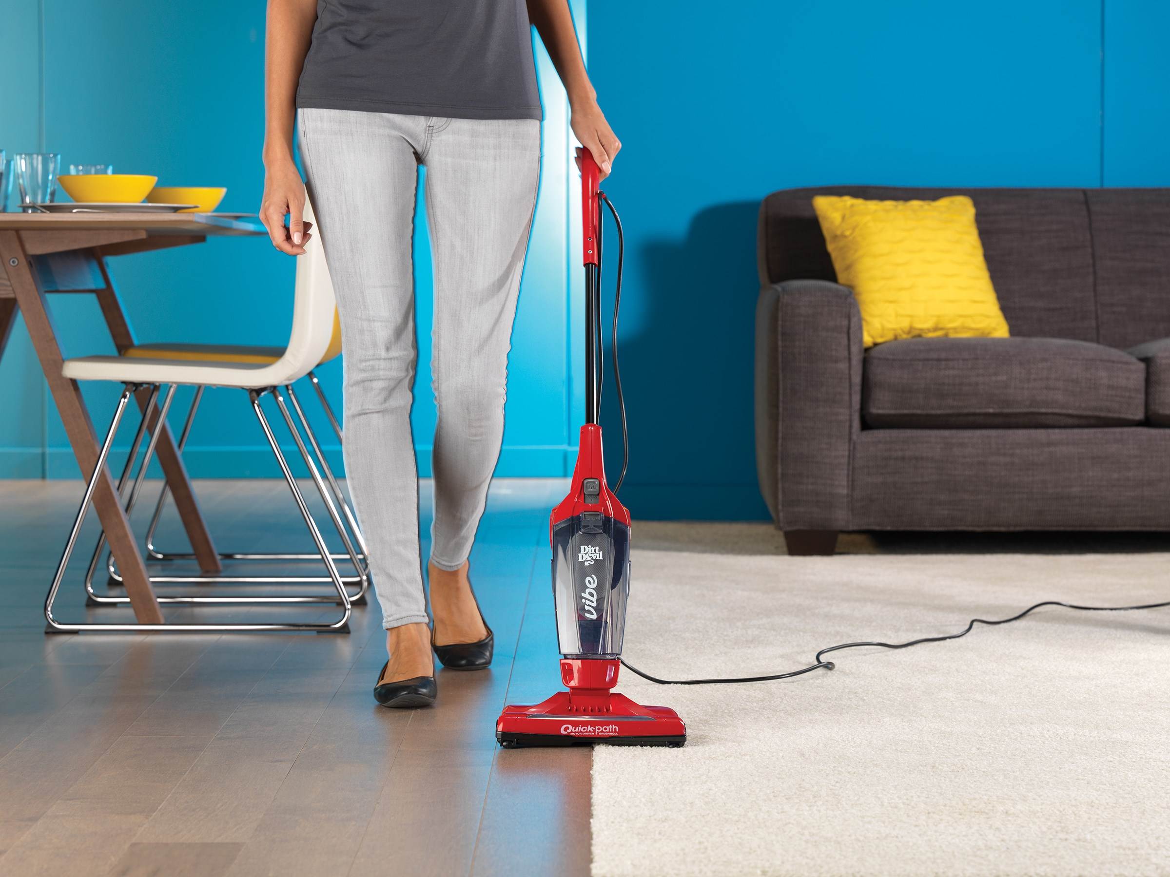 Dirt Devil Vibe 3-in-1 Corded Bagless Lightweight Stick Vacuum (For Parts)