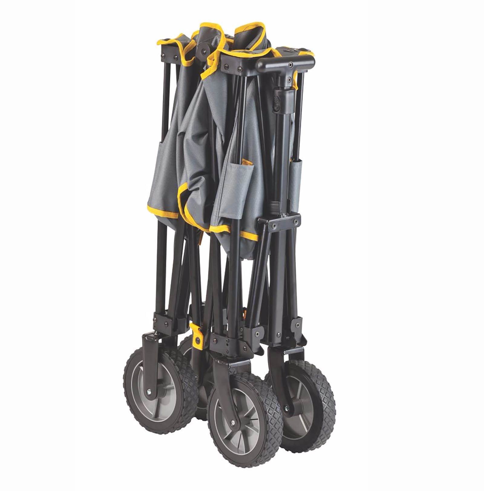 COLEMAN Camping Collapsible Steel Frame Camp Wagon w/ Carry Bag (Open Box)