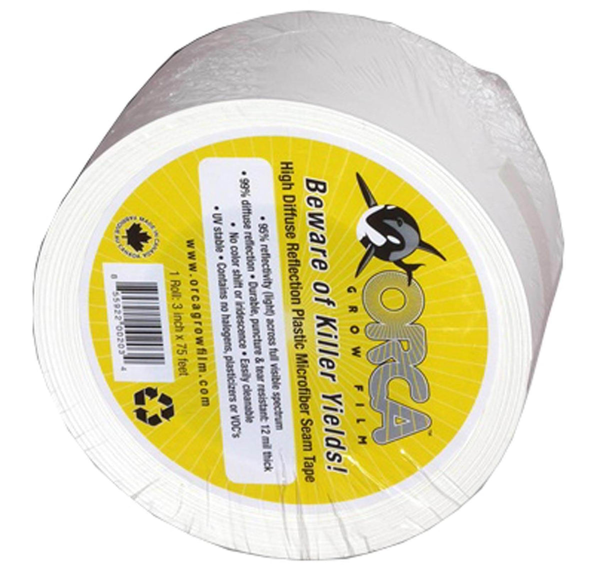 ORCA OR6000 Hydroponics Indoor Garden Grow Film Microfiber Seam Tape (Open Box)