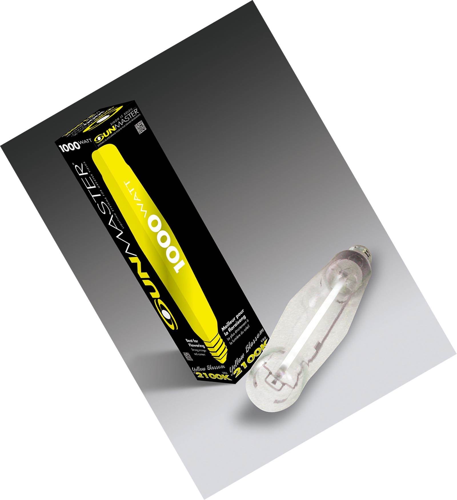 Sunmaster 1000W Yellow Blossom Sodium HPS Grow Light Bulb | (Open Box)