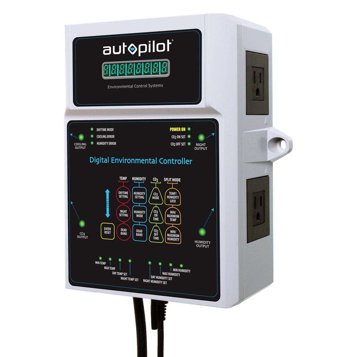AutoPilot Digital Temp Co2 Environmental Controller w/ Sensor (Open Box)