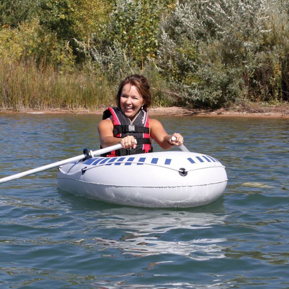 Airhead Lightweight Single Person Lake PVC Inflatable Boat AHIB-1 (Open Box)