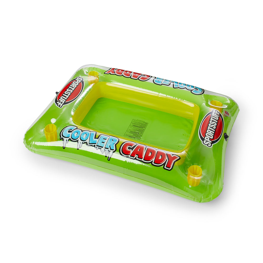 Airhead SPORTSSTUFF 40-1020 Inflatable Pool Lake Float Beverage Cooler Caddy