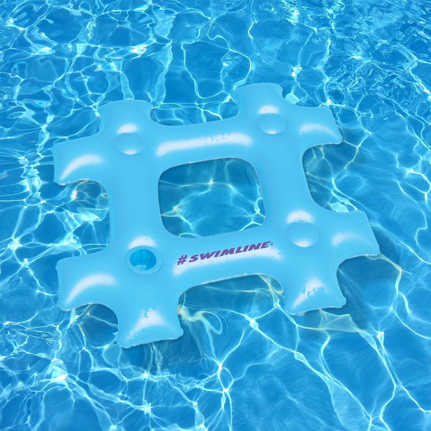 Swimline Inflatable Swimming Pool Trending Hashtag # Float Tube Raft (Open Box)