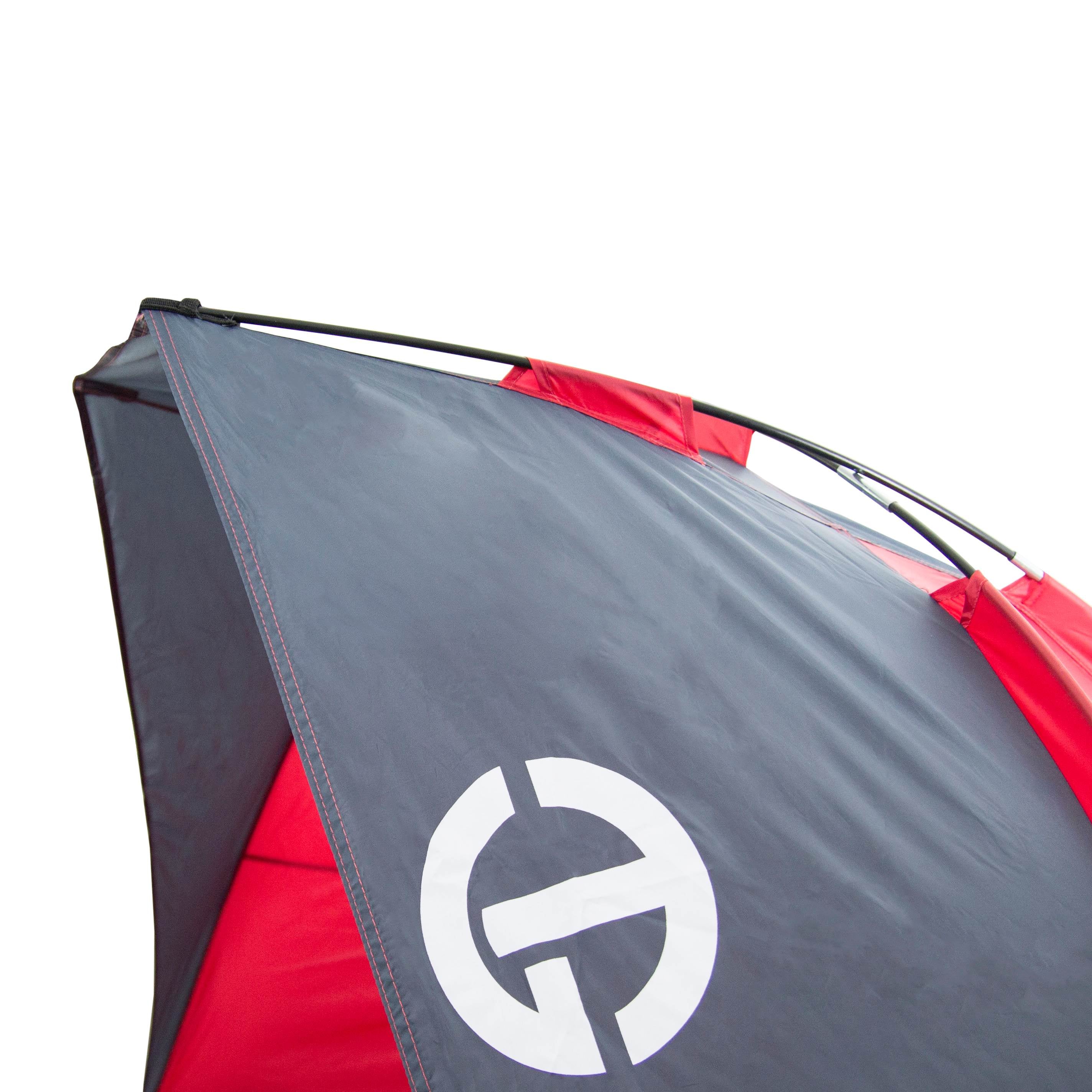Tahoe Gear Coral Bay Sun Shelter and Beach Shade | Coral Red (Open Box)