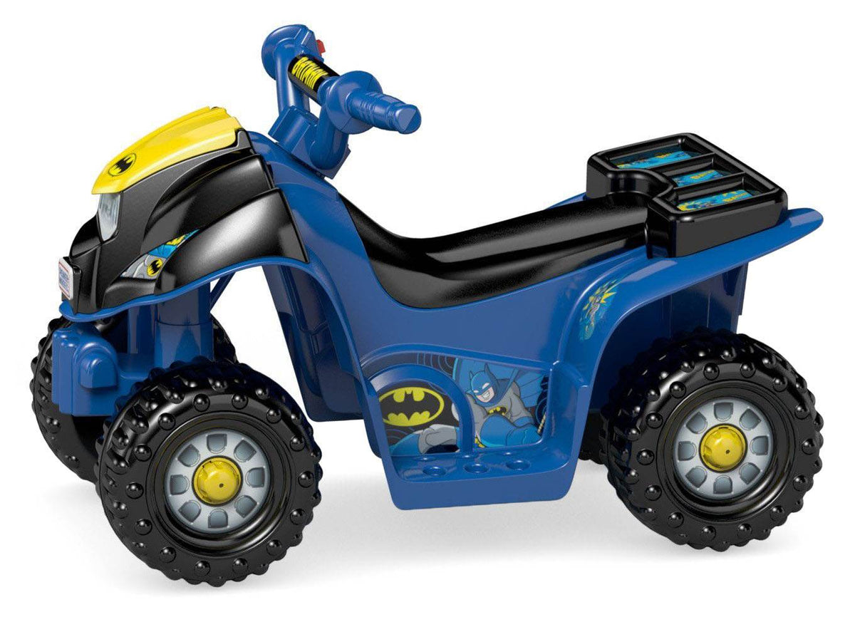 Fisher Price Power Wheels Batman Lil' Quad 6-Volt ATV Kids Ride-On (Open Box)