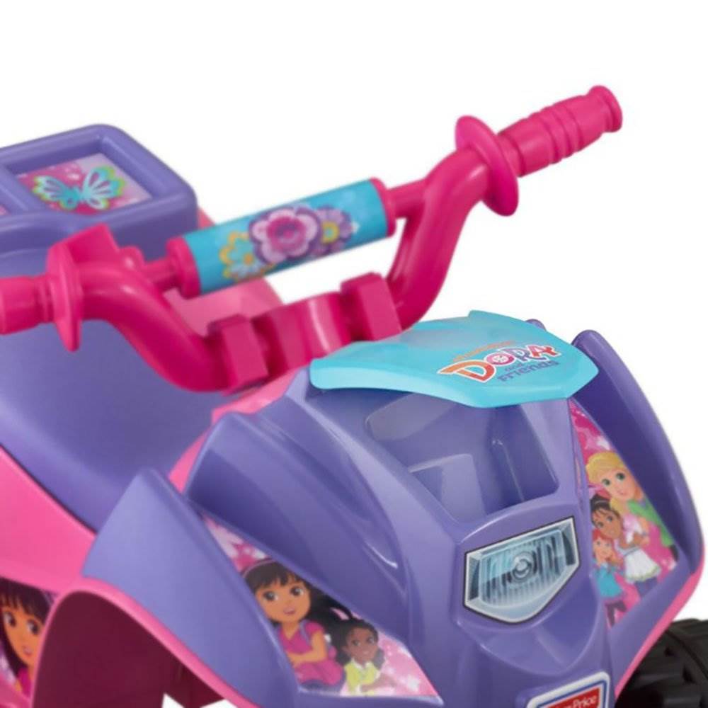 Fisher Price Power Wheels Dora The Explorer Lil' Quad ATV Ride-On (Open Box)