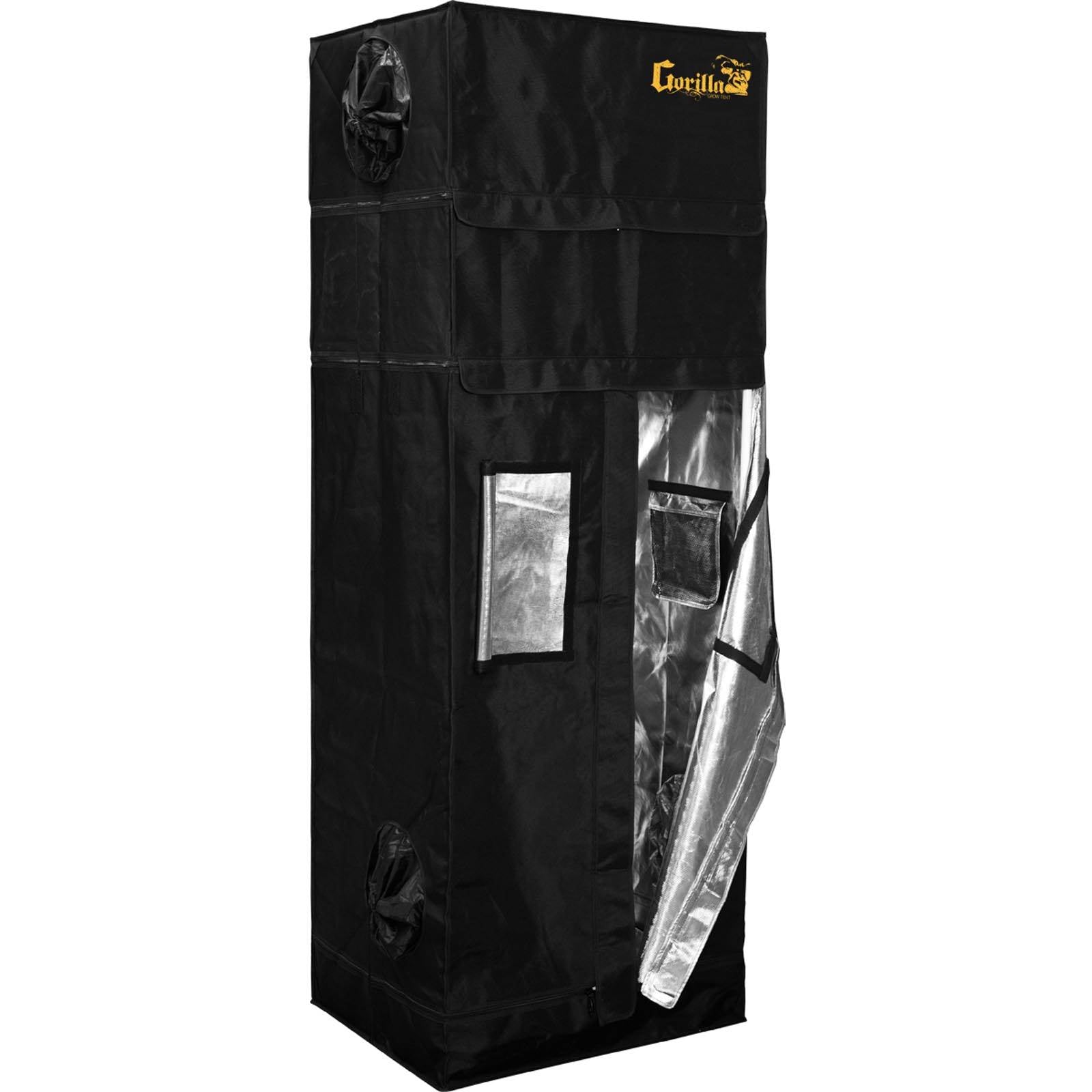 Gorilla Grow Tent 2' x 2.5' Indoor Hydroponic Greenhouse, Pair| GGT22