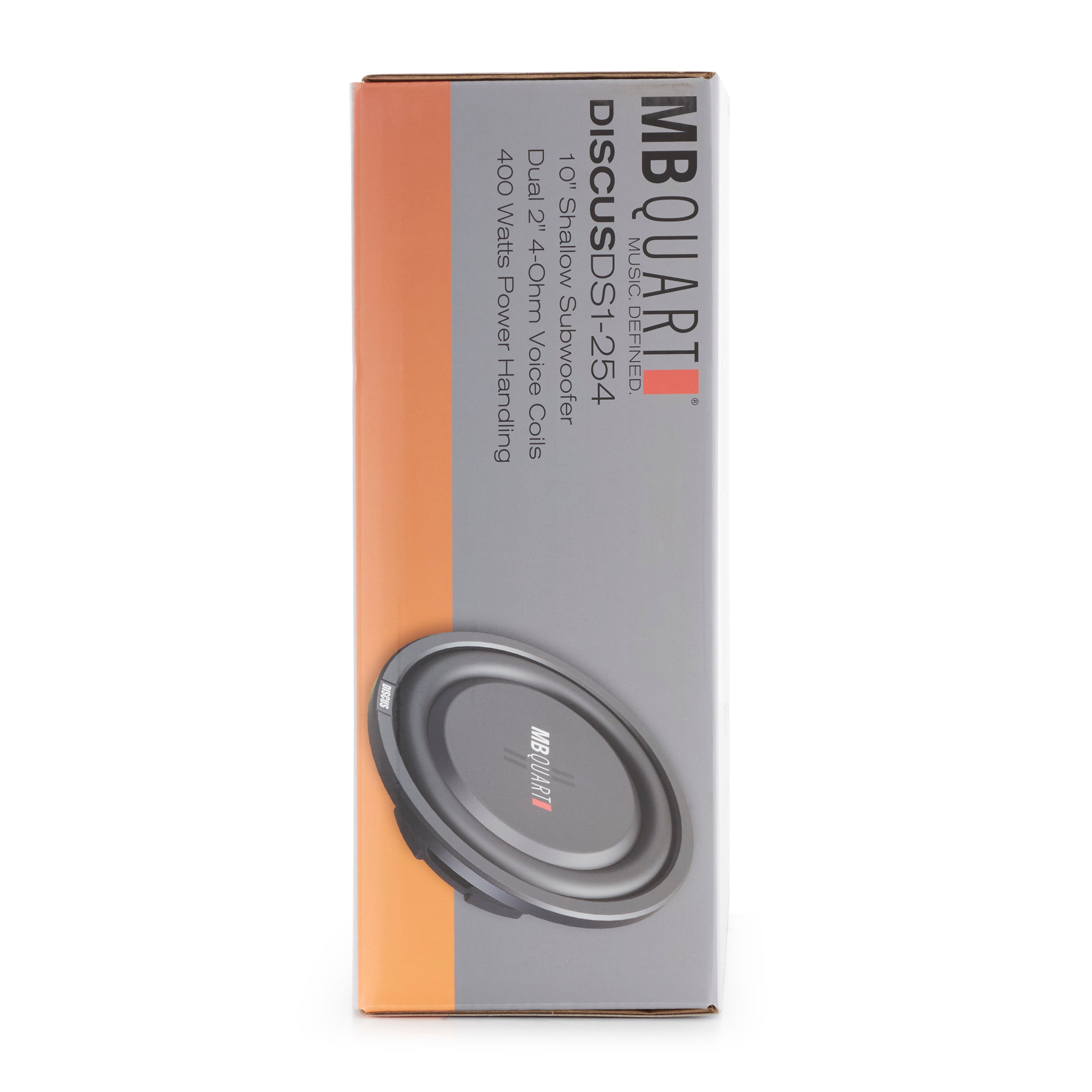 4) MB Quart DS1-254 400 Watt 4 Ohm Shallow Slim Subwoofers Car Truck DVC Subs - VMInnovations