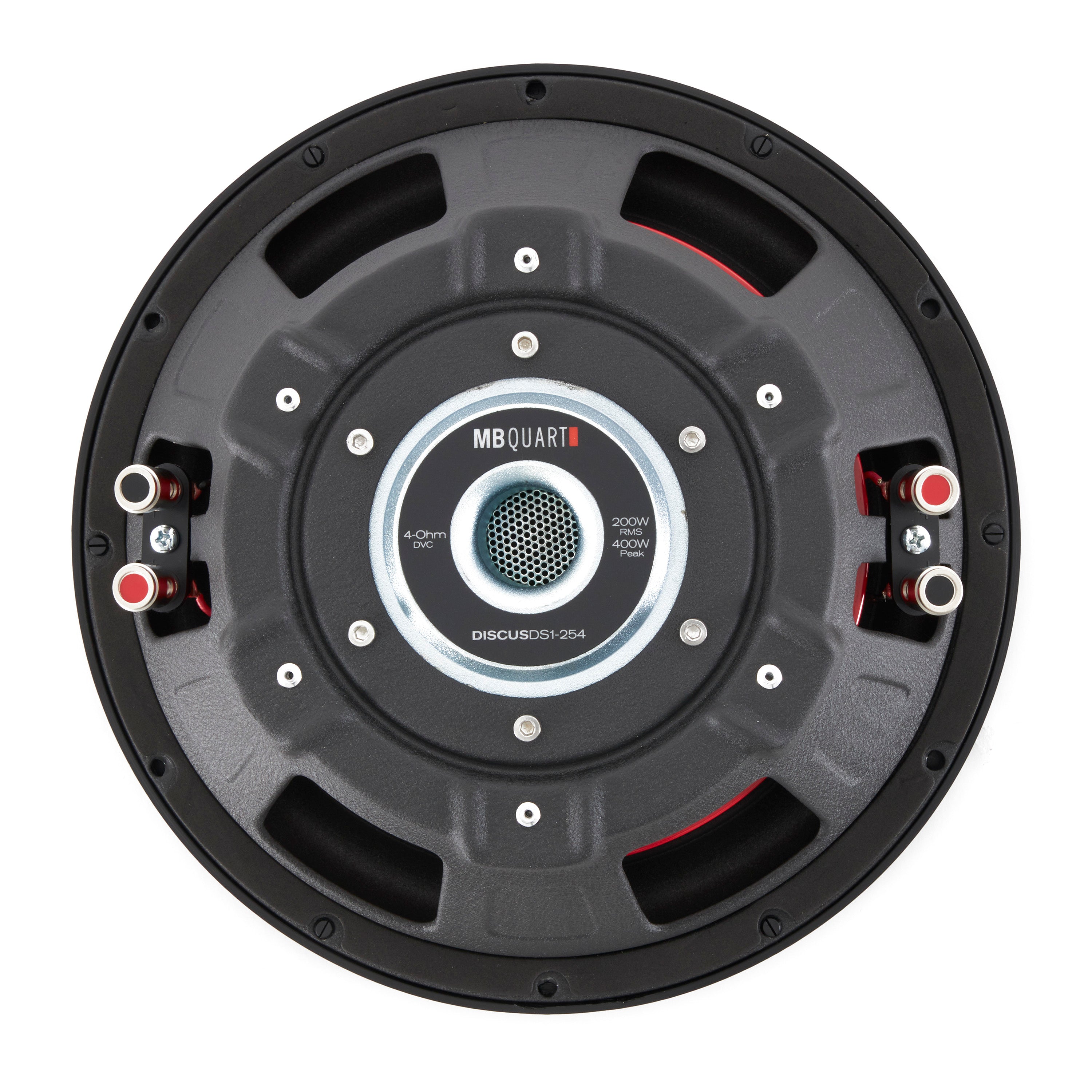 MB Quart DS1-254 400 Watt 4 Ohm 10" Shallow Subwoofer Car Truck Sub (Open Box) - VMInnovations