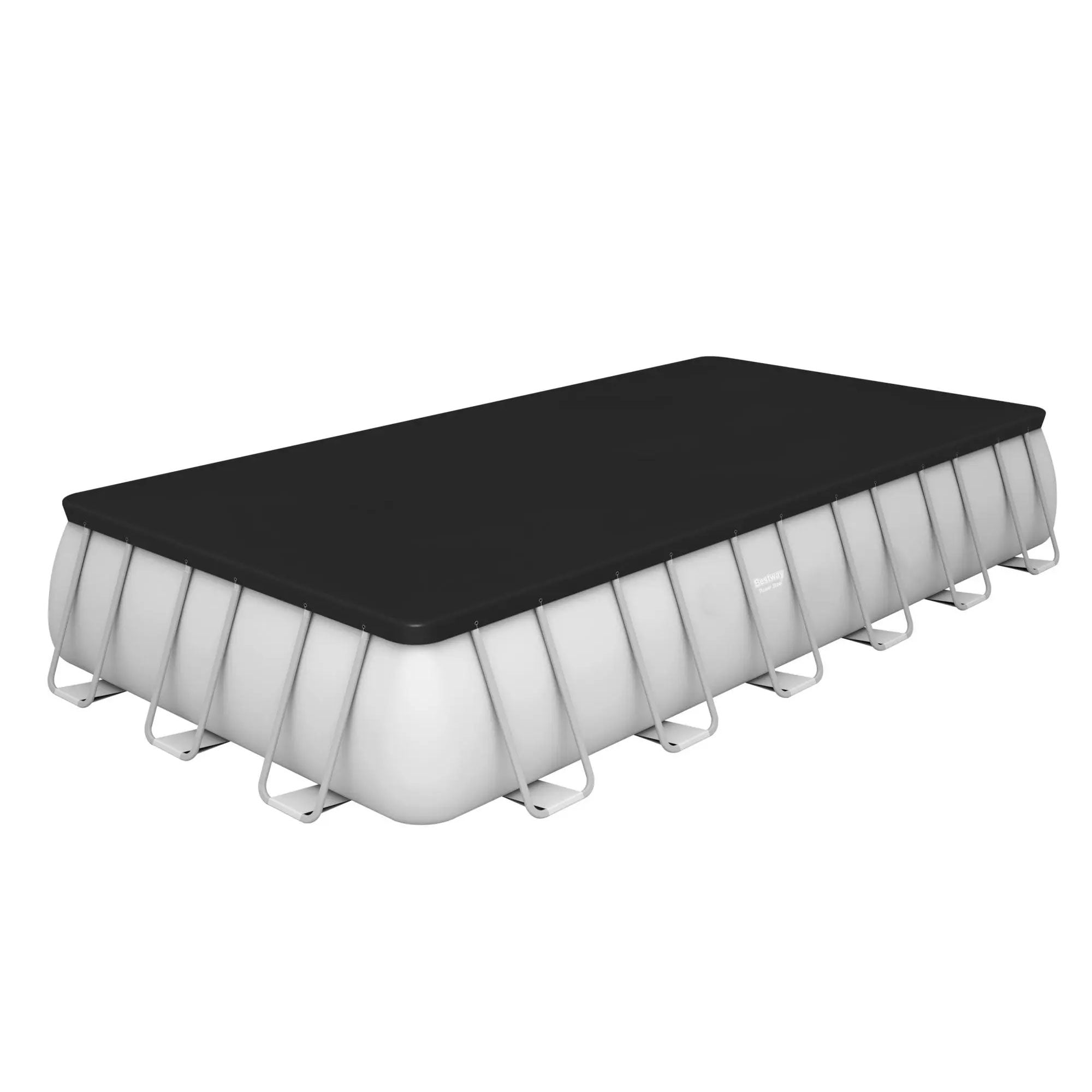 Bestway 24ft x 12ft x 52in Pool Set w/ Pool Vacuum & Maintenance Accessories Kit - VMInnovations