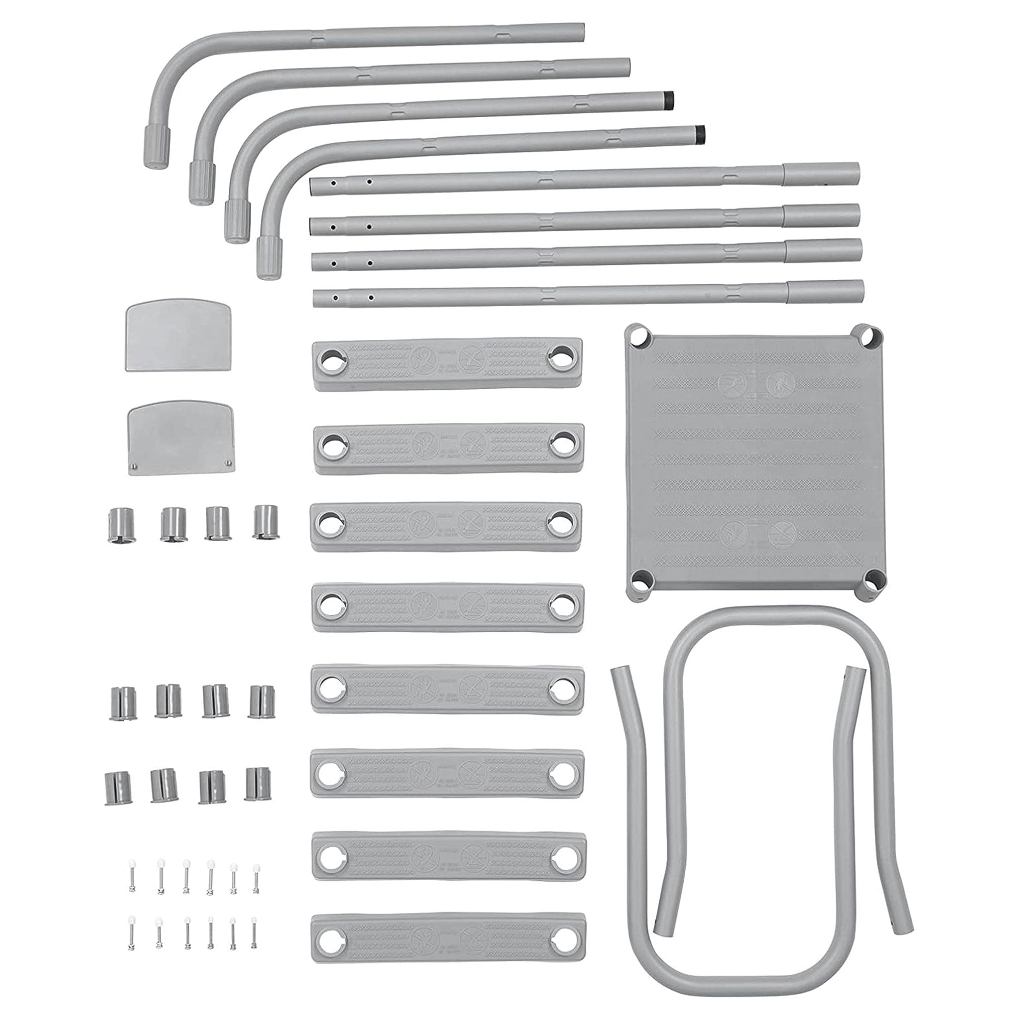 Bestway 52" Steel Above Ground Swimming Pool Ladder No-Slip Steps (Open Box) - VMInnovations