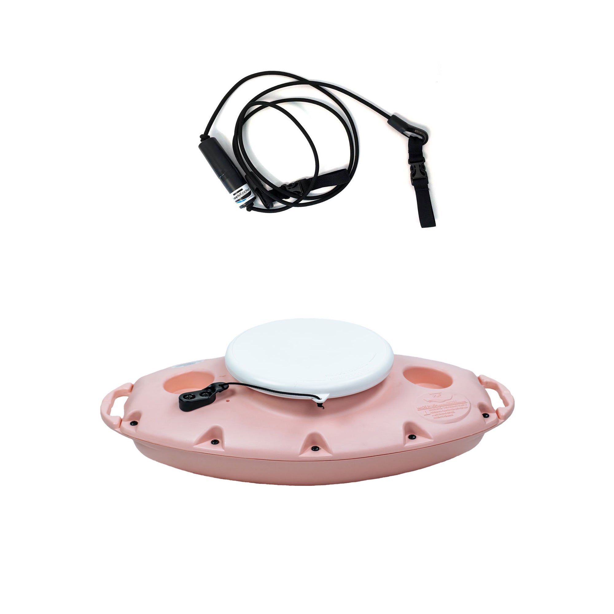 CreekKooler 15 Quart Floating Beverage Portable Pup Cooler with 8 Foot Tow Rope - VMInnovations