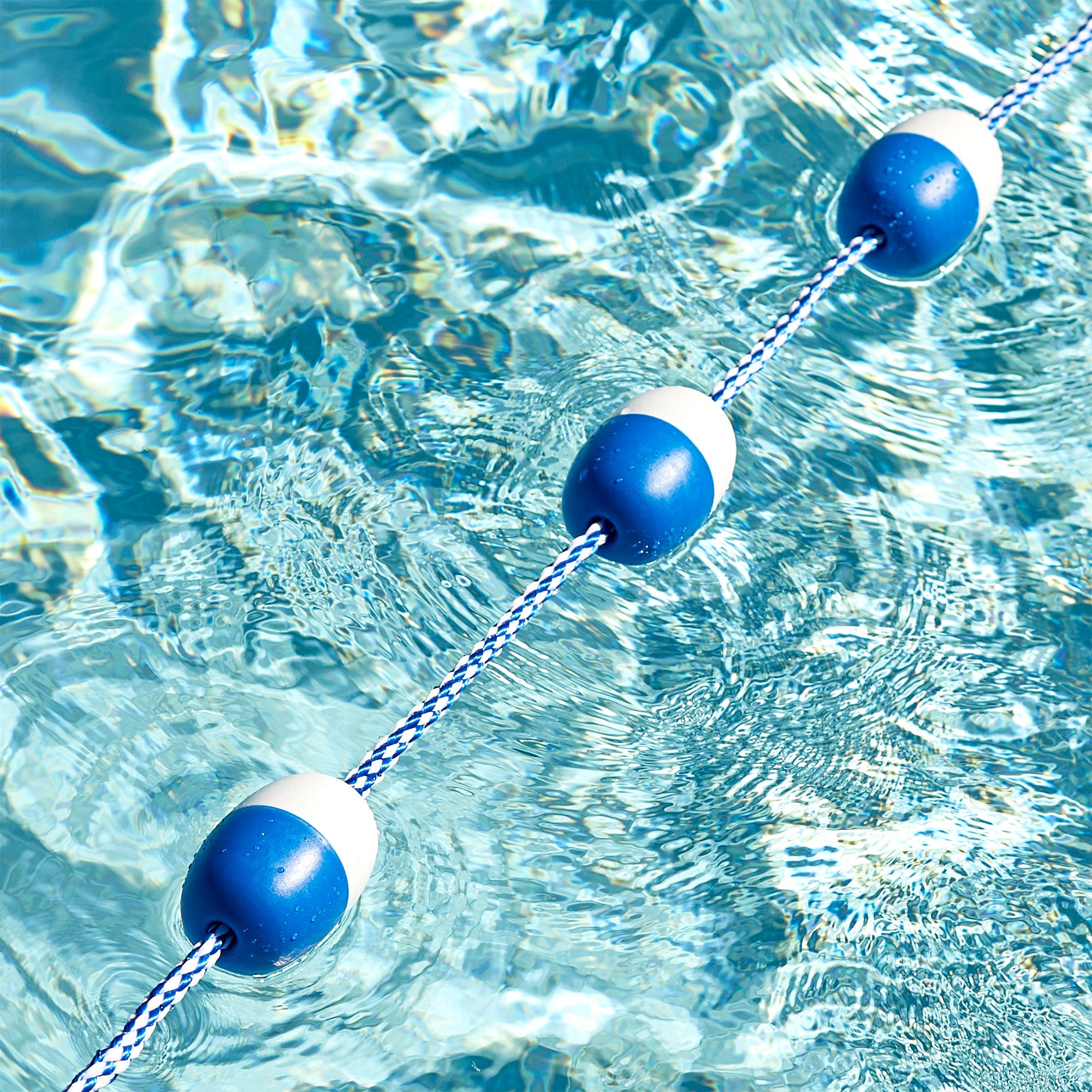 Kokido K675PBH Safety Float Line with 20-Foot Adjustable Rope and Float Kit + Bestway 18ft x 9ft x 4ft Rectangular Above Ground Swimming Pool w/ Ladder & Pump - VMInnovations