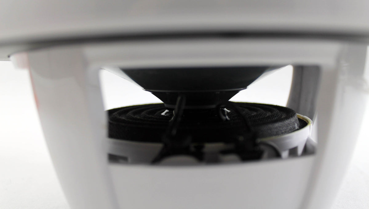 2) Kenwood 8 Inch 300 Watt Marine Boat White Speakers | KFC-2053MRW - Open Box