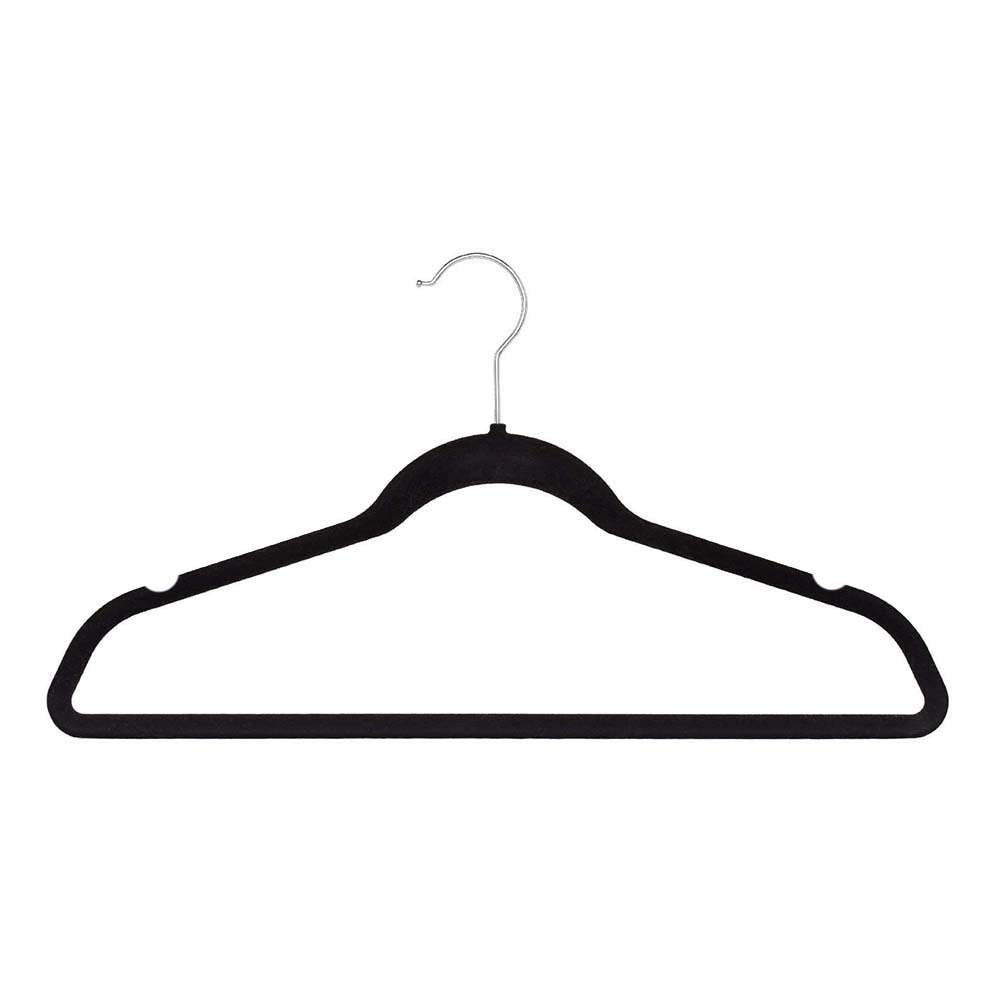 Space Saving Velvet Non-Slip Suit Clothes Hangers (35 Pack) Open Box