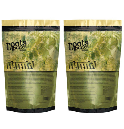 (2) Roots Organics Elemental ROEL3 Garden Nutrient Fertilizer Bags | 6 lbs