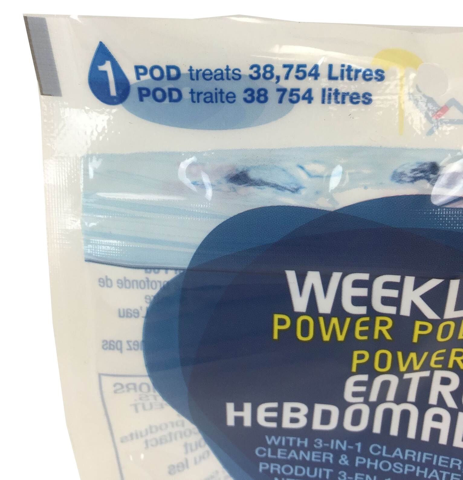 HTH 04062 Swimming Pool Power Pods 3-In-1 Clarifier, Enzymes, Phosphate Remover