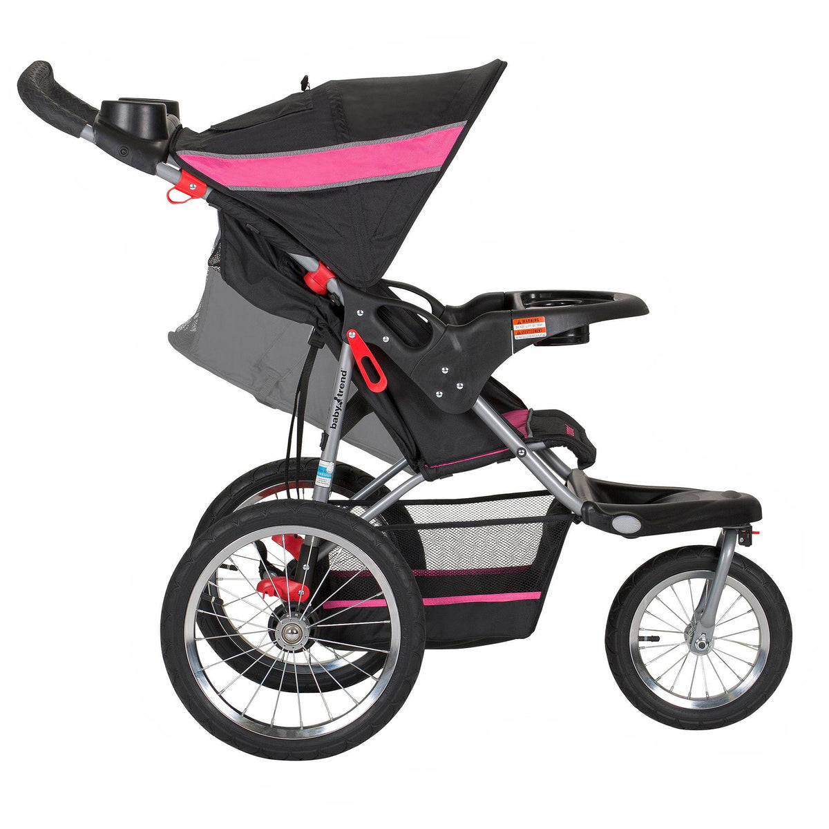 Baby Trend Expedition Travel Folding Jogging Stroller | Bubble Gum (Open Box)