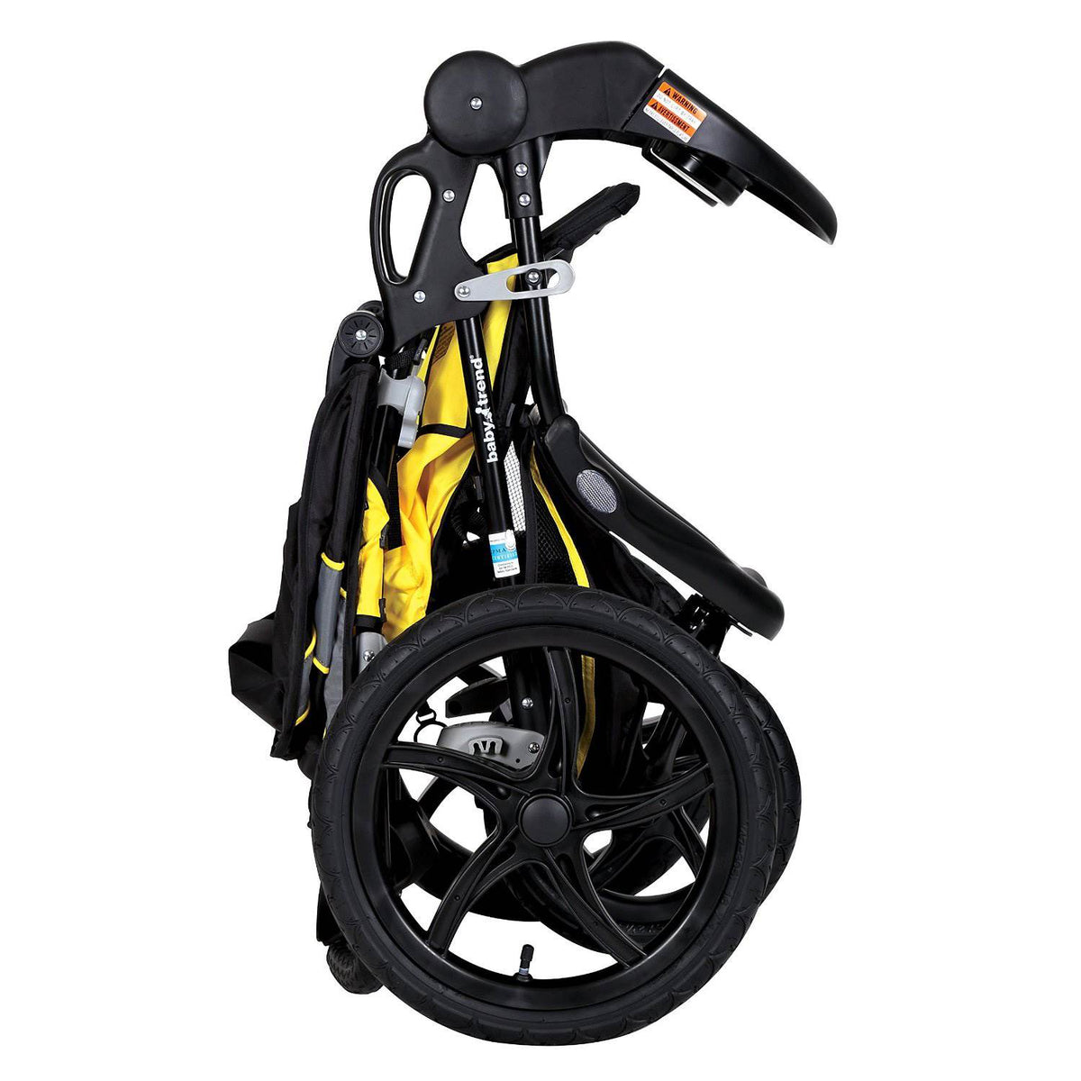 Baby Trend XCEL Jogger Traveling Stroller with Storage, Lemon Zest (Open Box)