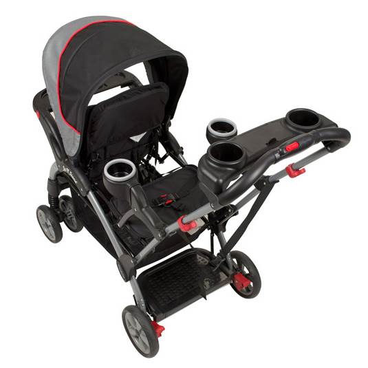 Baby Trend Sit N Stand Double Twin Baby Toddler Stroller, Liberty (Open Box)