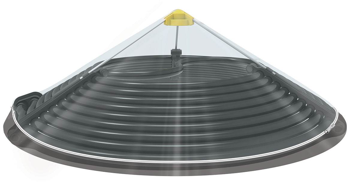 Kokido Duomo Solar Above Ground Swimming Pool Water Heater Dome (Open Box)
